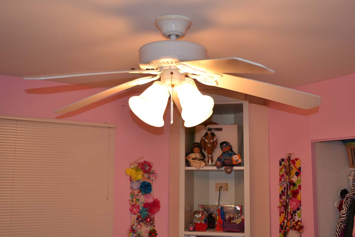 Basic ceiling fans.